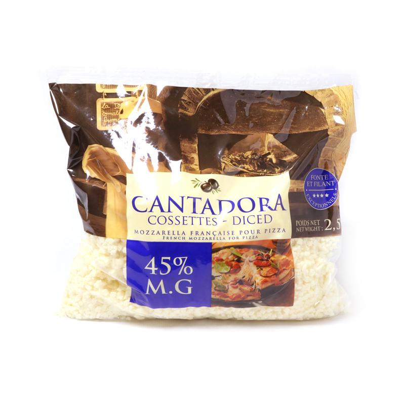 Mozzarella Cantadora Pura Picada 4x2,5kg