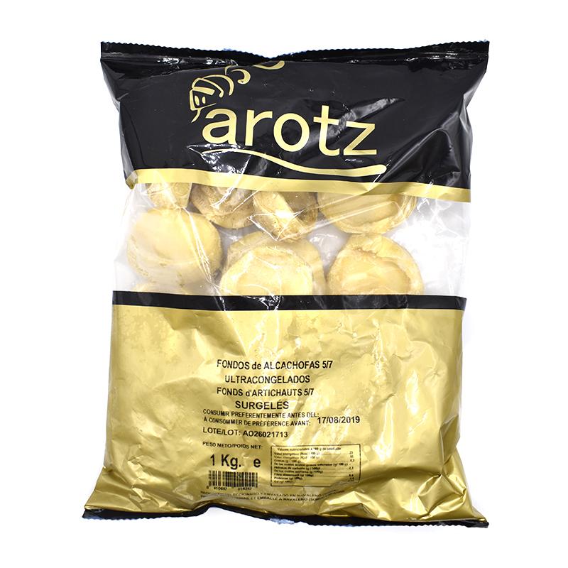 Fondos De Alcachofa 5/7 Arotz Bolsa 1kg