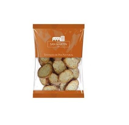 Pan Tostado San Martin Natural 14x100g