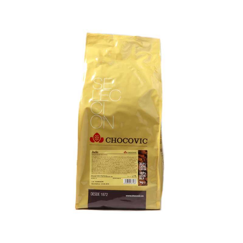 Chocolate C/Leche Jade 39% Gotas 2x5kg