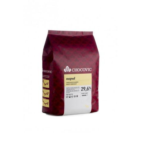 Chocolate Blanco Napal 30% Gotas 2x5kg