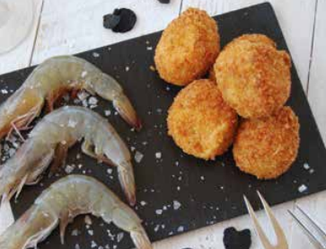 Croquetas Gourmet Langostino Trufa 35g 6x2kg