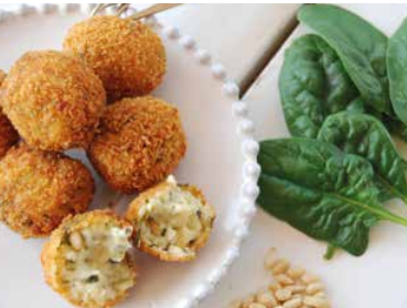 Croquetas Gourmet Espinacas Piñones 35g 6x2kg