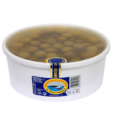 Aceituna Rellena Anchoa Xillu 100ud