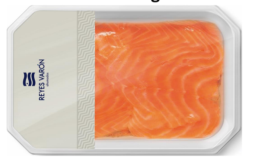 [3430501] Salmon Ahumado Aceite Carpaccio Reyes Varon 500g
