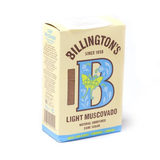 [SL-BCC58] /Azúcar Muscovado Light Billingtons 500g