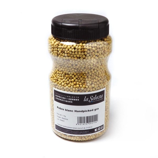 [SL-ESP021] Pimienta Blanca Grano La Selecta Bote 1kg