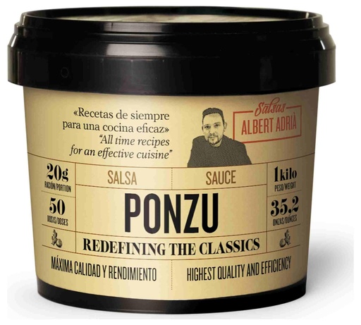 [SL-SA125] /Salsa Base Ponzu Albert Adrià 1Un