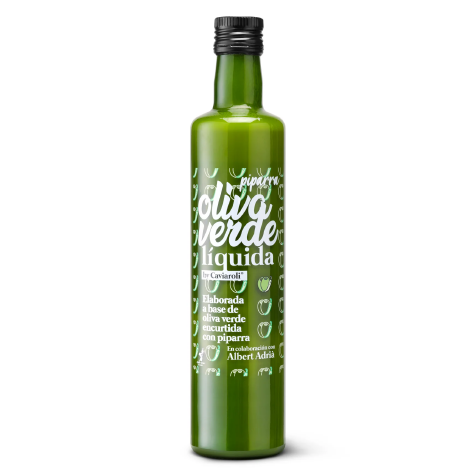 [SL-VO207] /Salsa Oli Oliva V.Piparra Caviaroli 500Ml