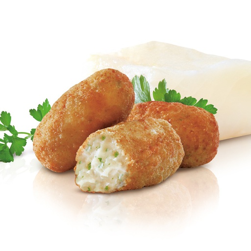 [2384A] Croqueta Meson Brandada Bacalao Priela 8x500g